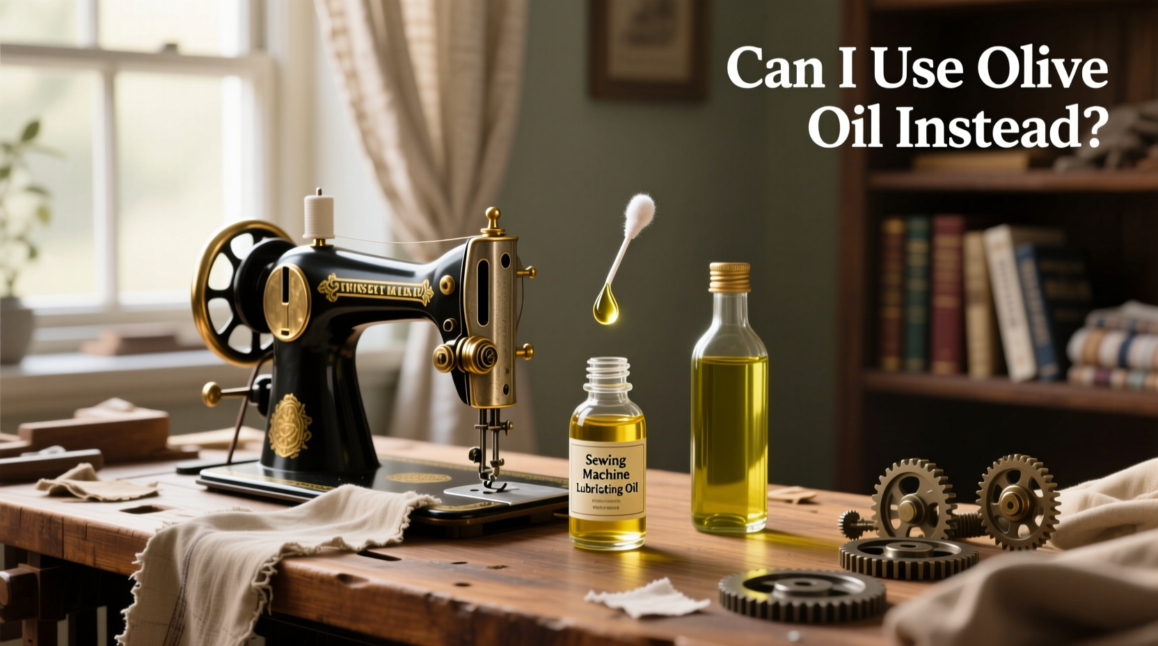 How to Choose Sewing Machine Lubricating Oil, Can I Use Olive Oil Instead?