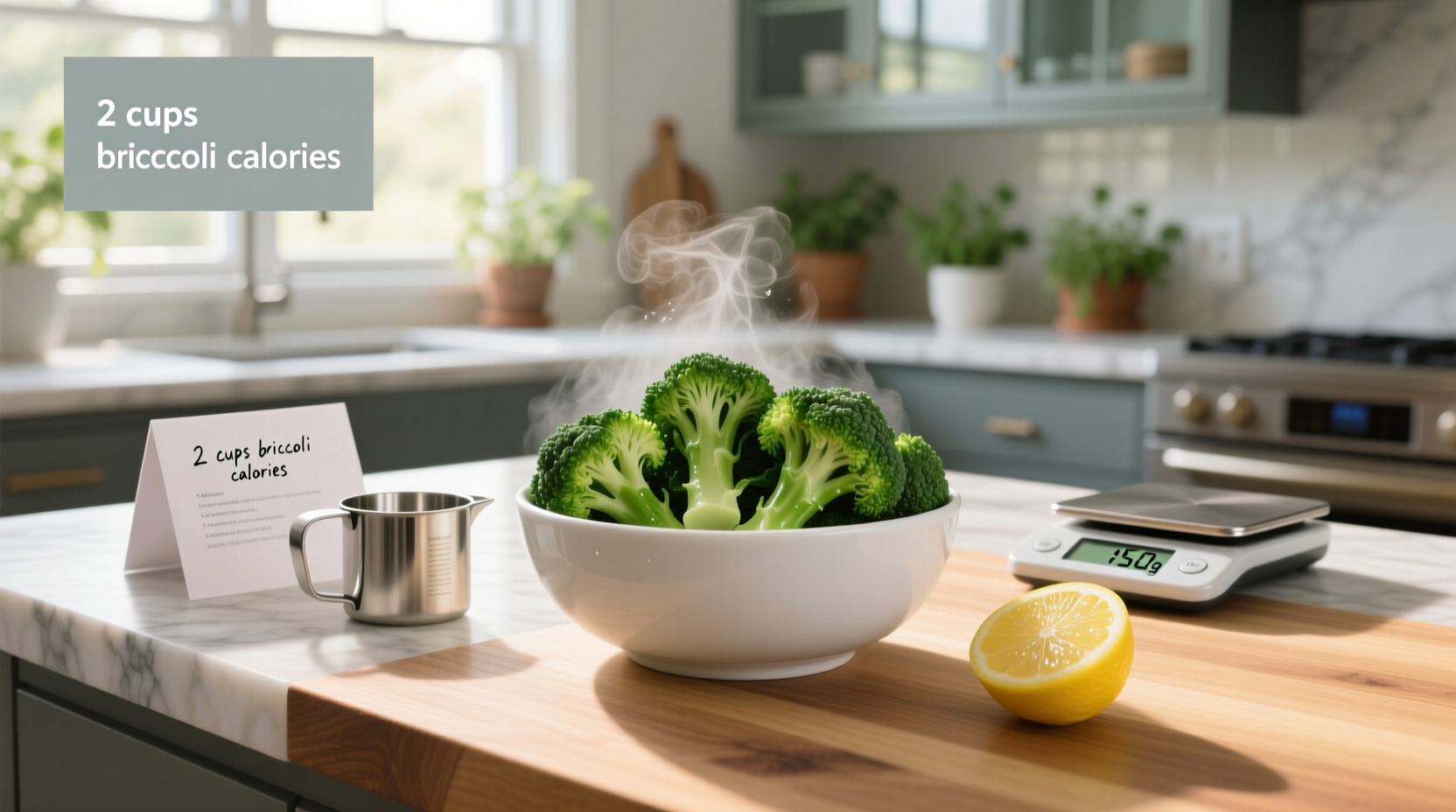 2 cups broccoli calories nutrition guide