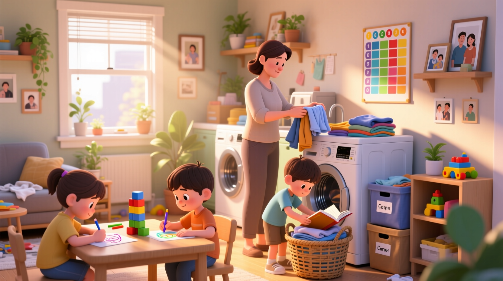 stop folding your kids clothes and other ways to help