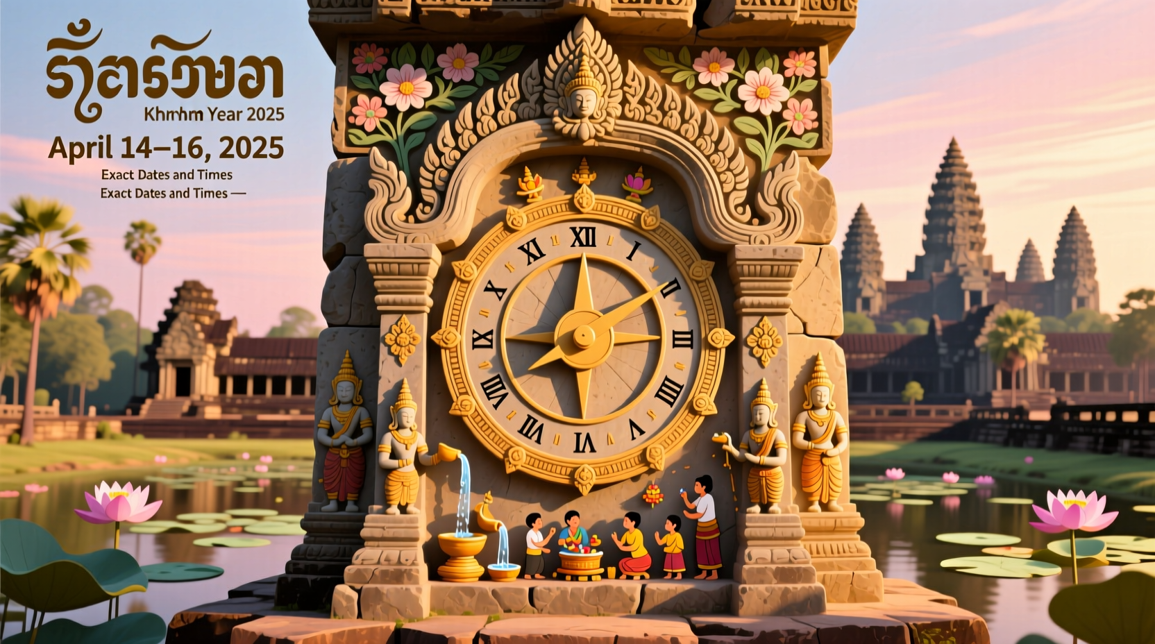 what time is khmer new year