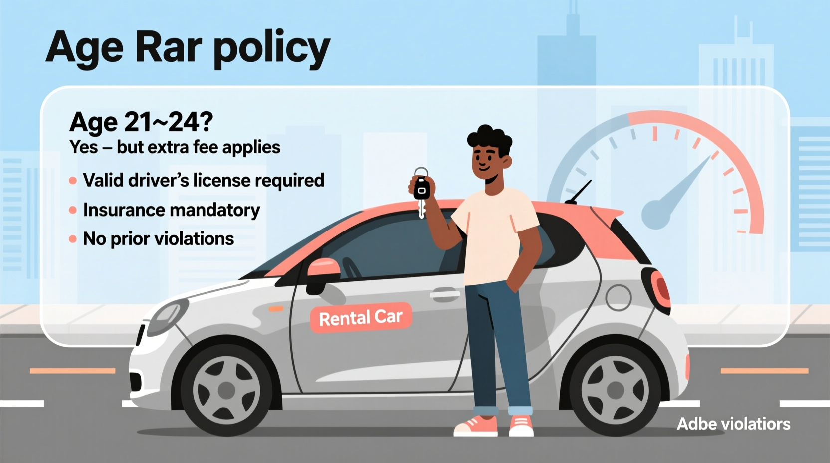 can you drive a rental car under 25