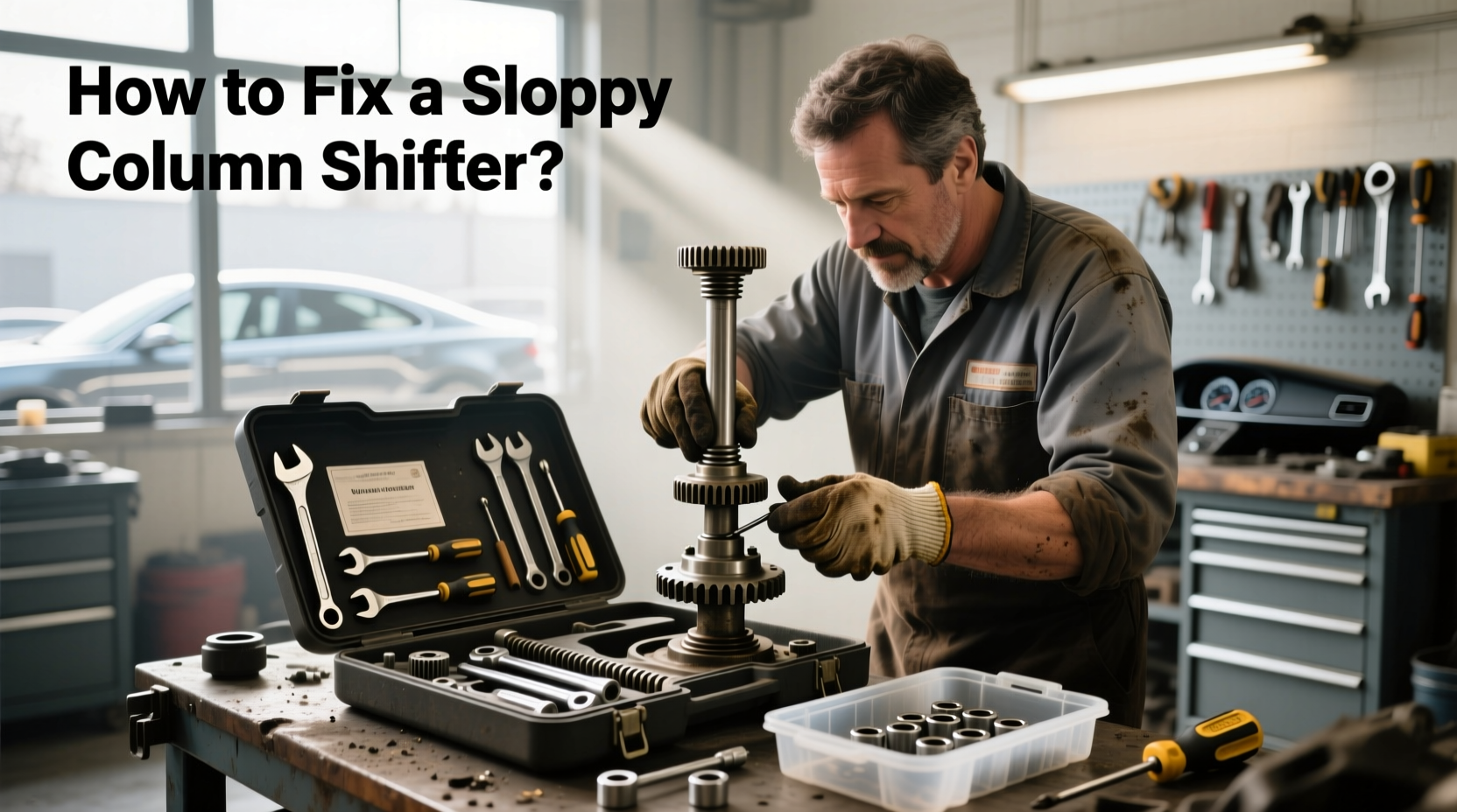 How to choose repair kit gear lever,How to fix a sloppy column shifter? guide