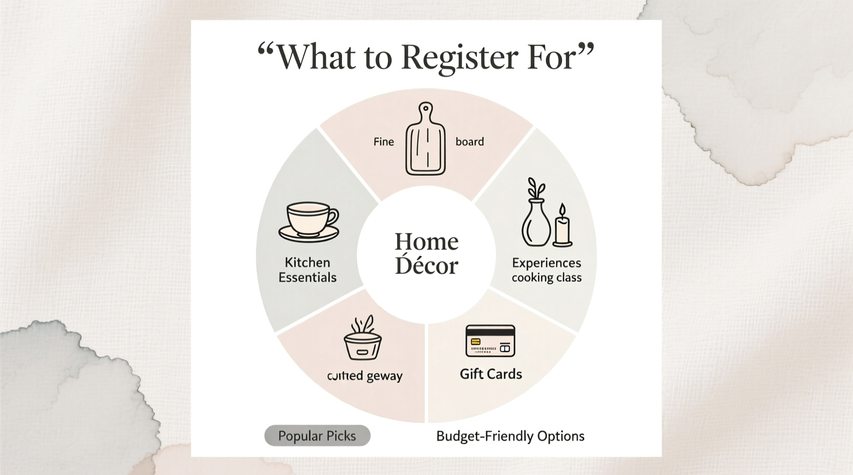 what to register for wedding