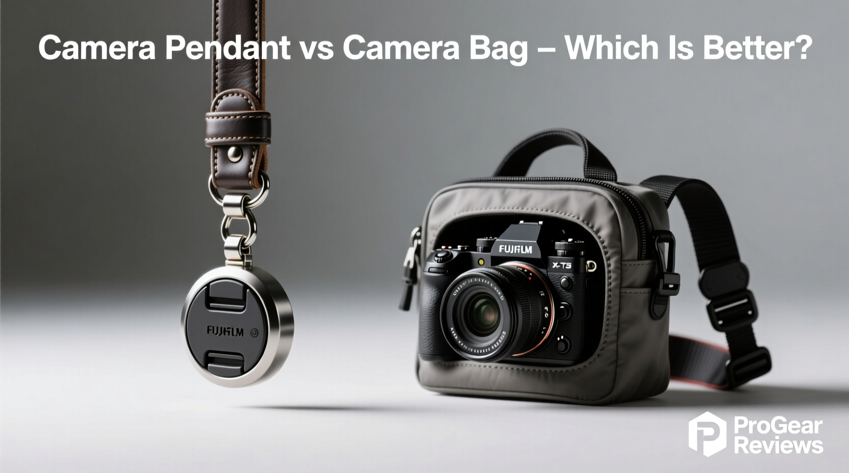 camera pendant vs camera bag which one is better for carrying your camera