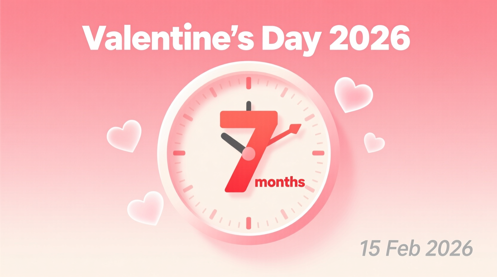 how many more months till valentines day