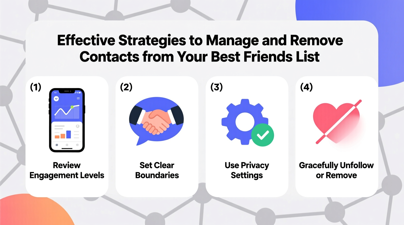 effective strategies to manage and remove contacts from your best friends list