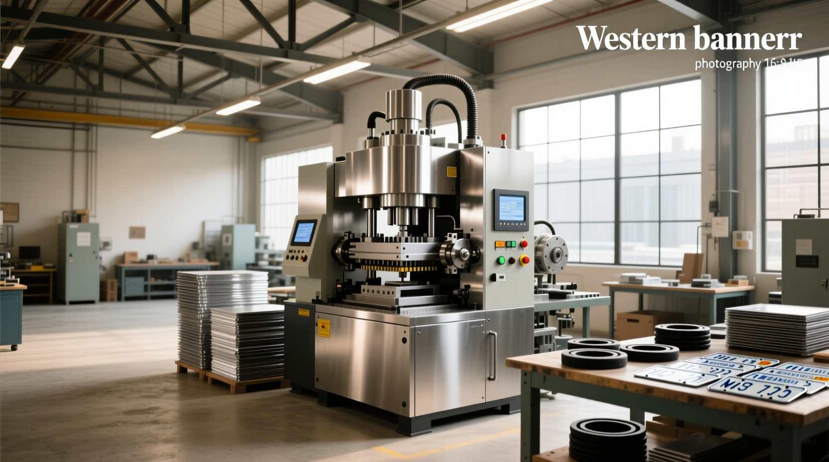 What Is a Number Plate Pressing Machine and How Does It Work?