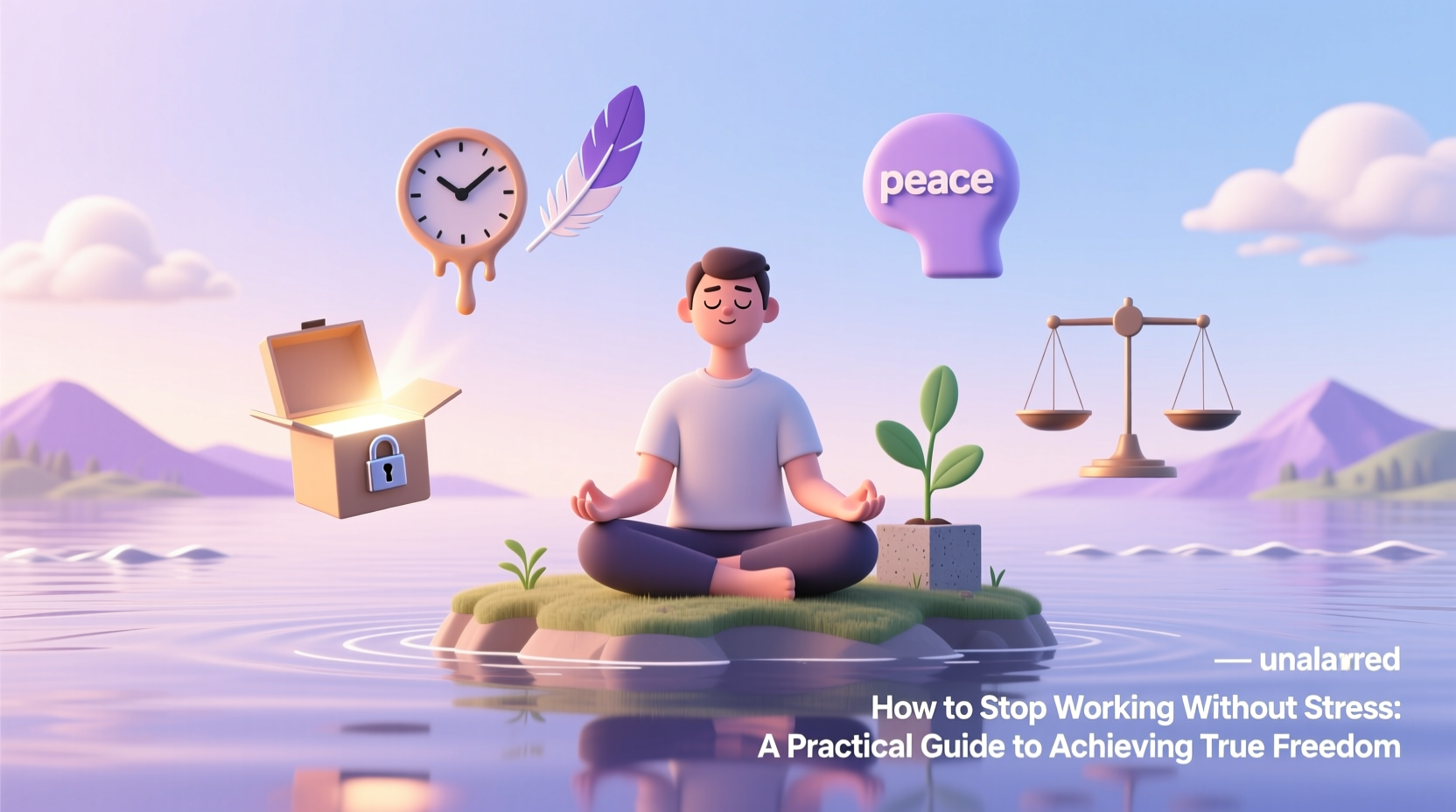 how to stop working without stress a practical guide to achieving true freedom