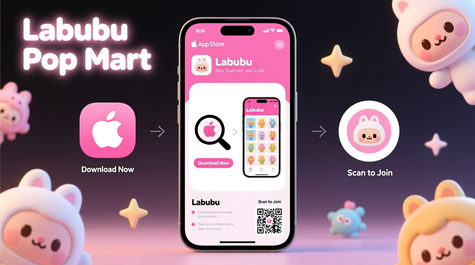 how to get labubu pop mart app