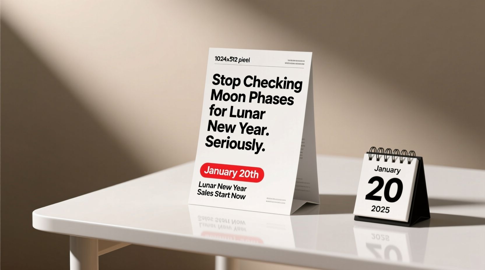 Stop Checking Moon Phases for Lunar New Year. Seriously.