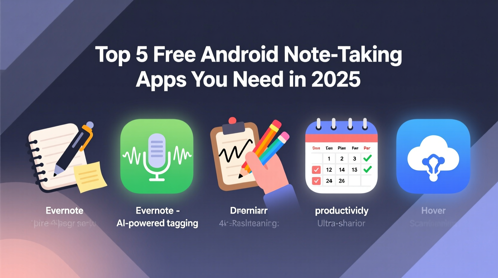 These 5 Android Note-Taking Apps Are the Best I've Tested and They're All Free