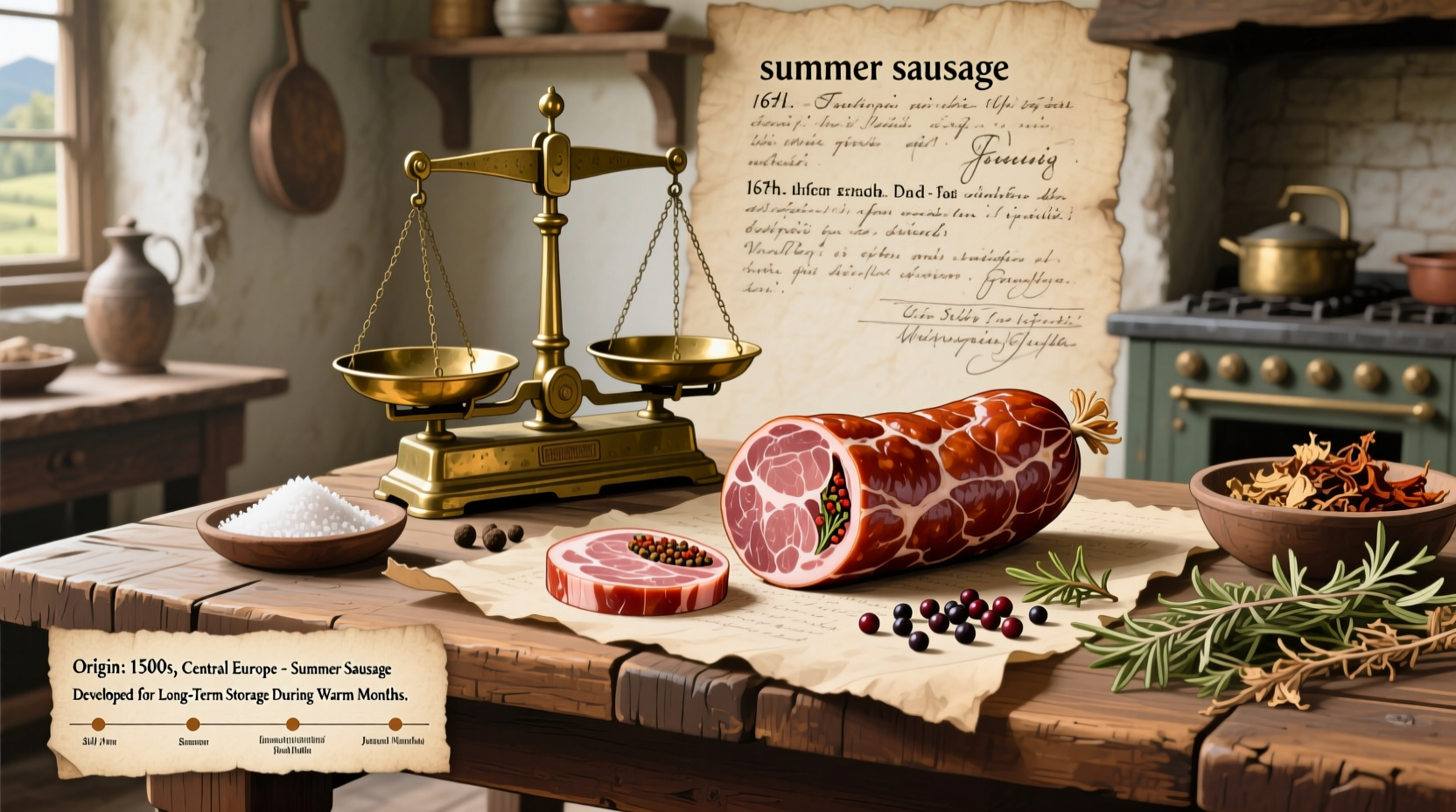 why is it called summer sausage exploring the origins