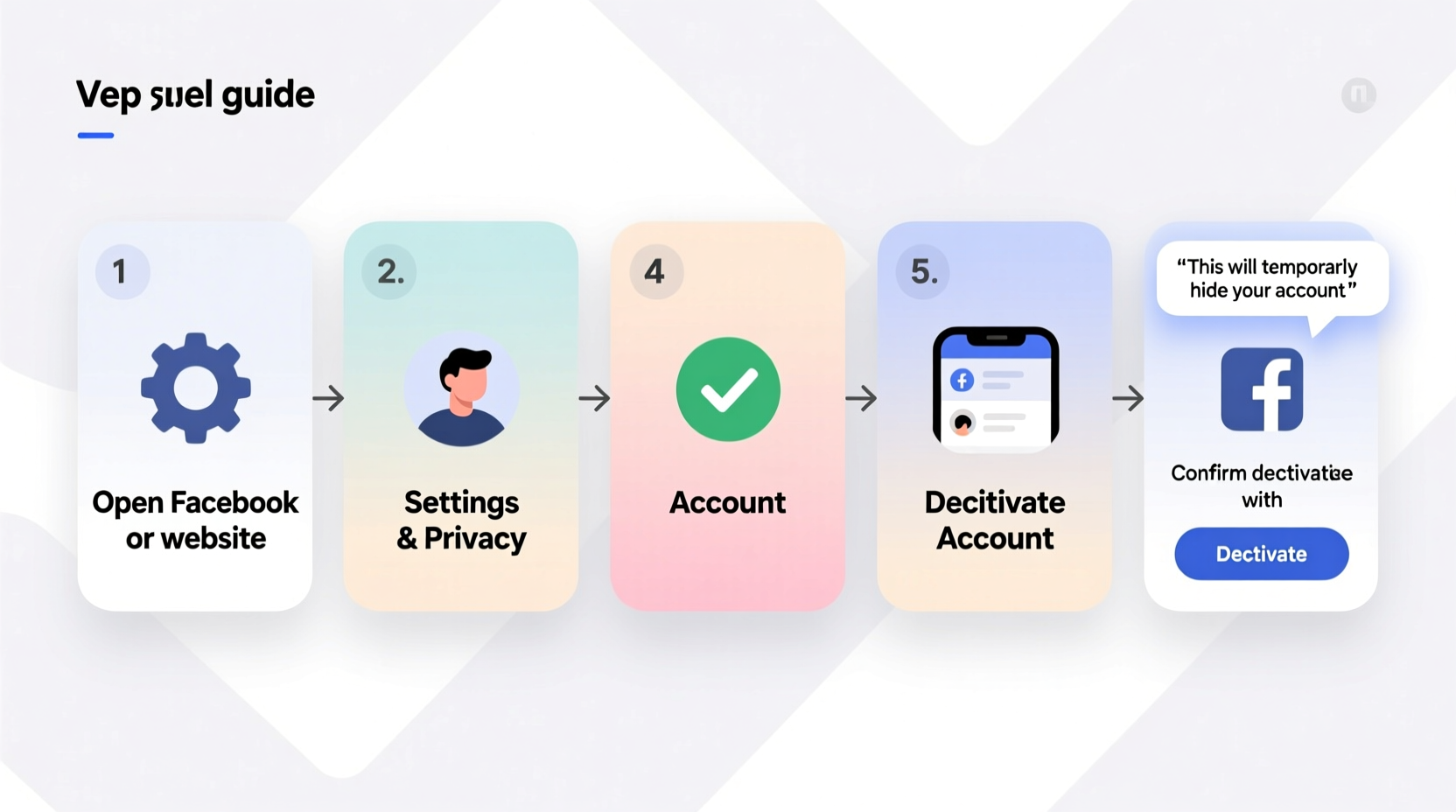 step by step guide to temporarily deactivating your facebook account safely and easily
