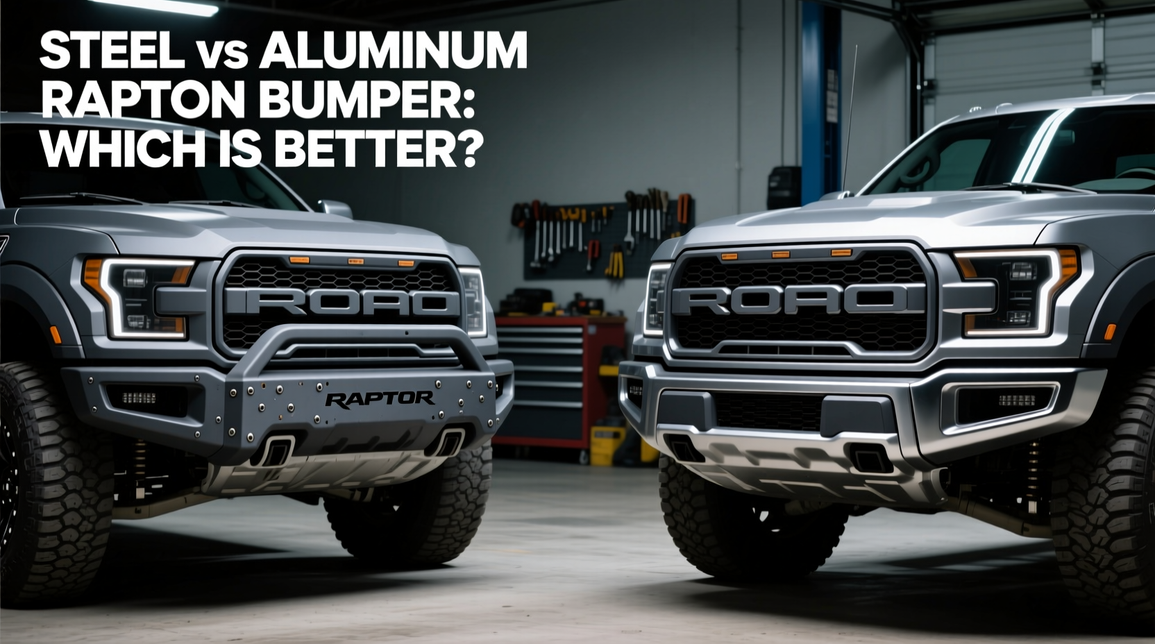 steel vs aluminum raptor bumper