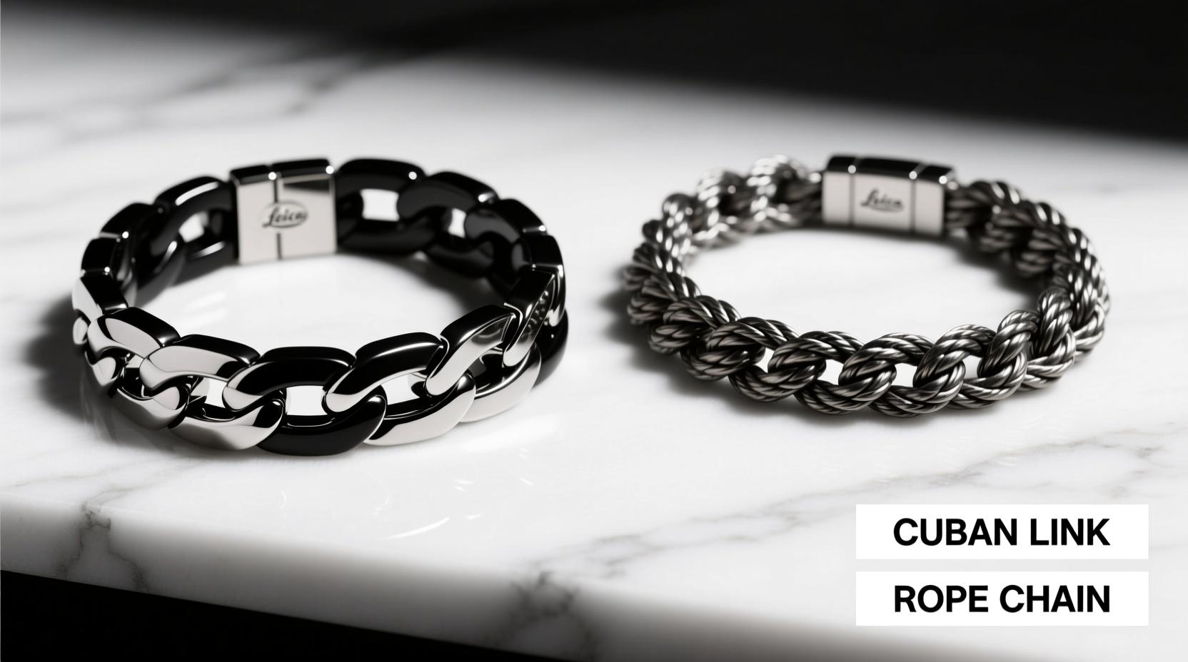 rope chain or cuban link bracelet which one makes a bigger statement in 2025