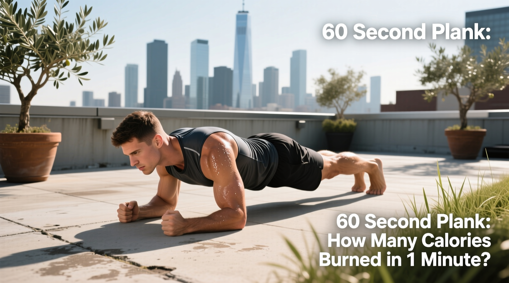 60 second plank calorie burn guide
