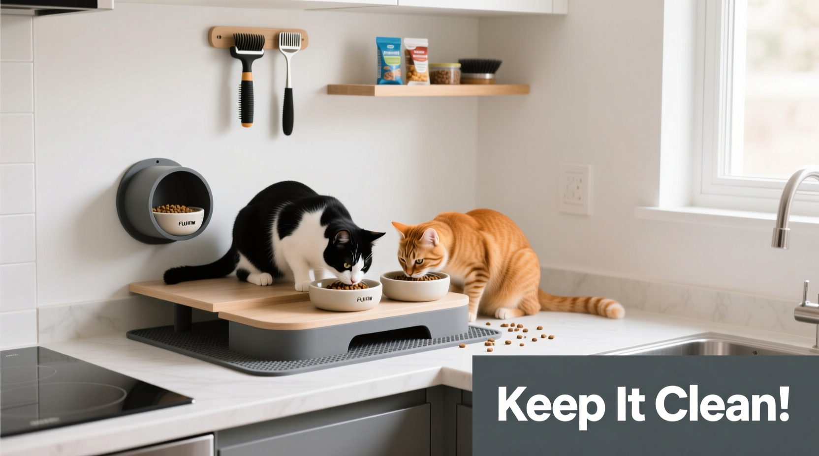 effective tips to keep your cats mealtime clean and mess free