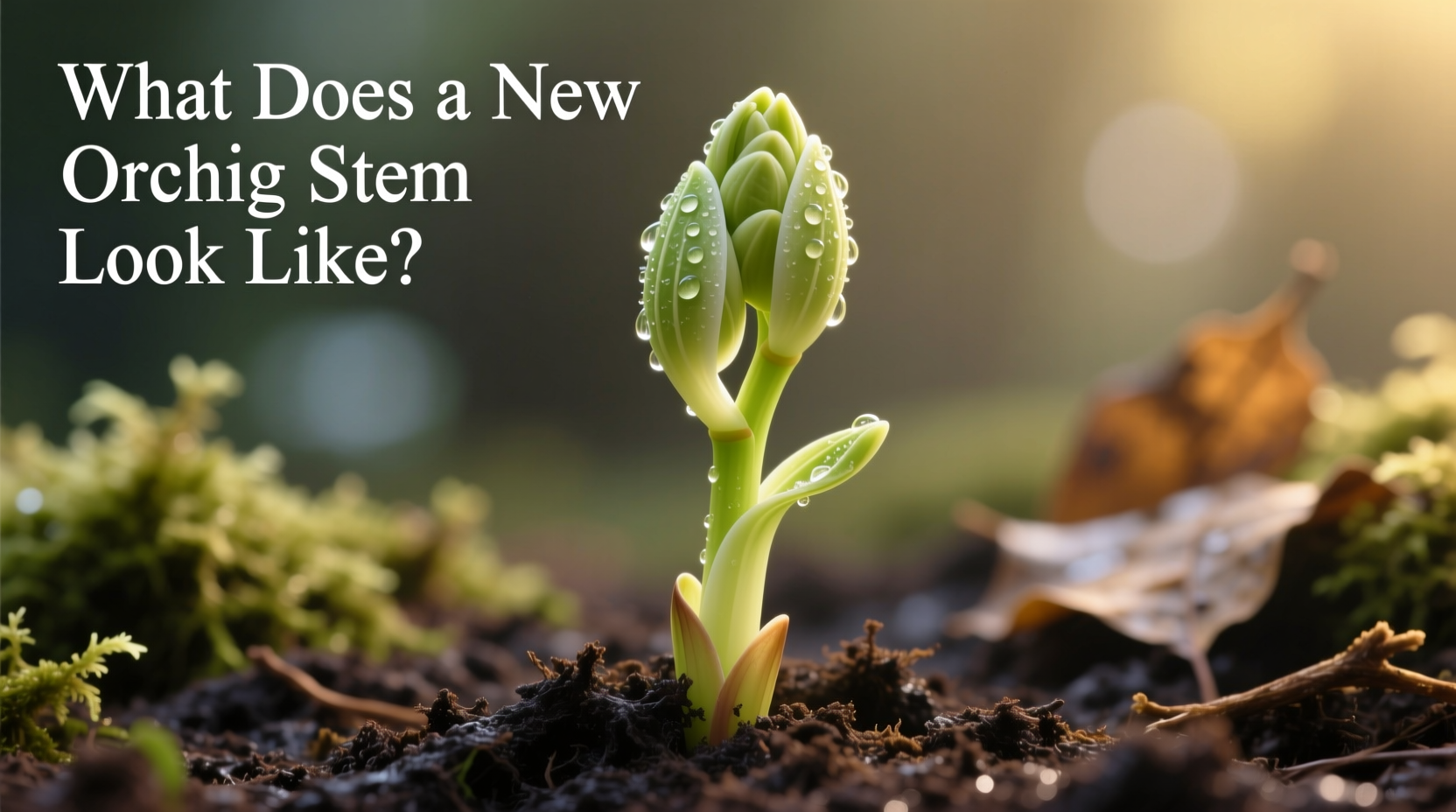 What Does a New Orchid Stem Look Like?