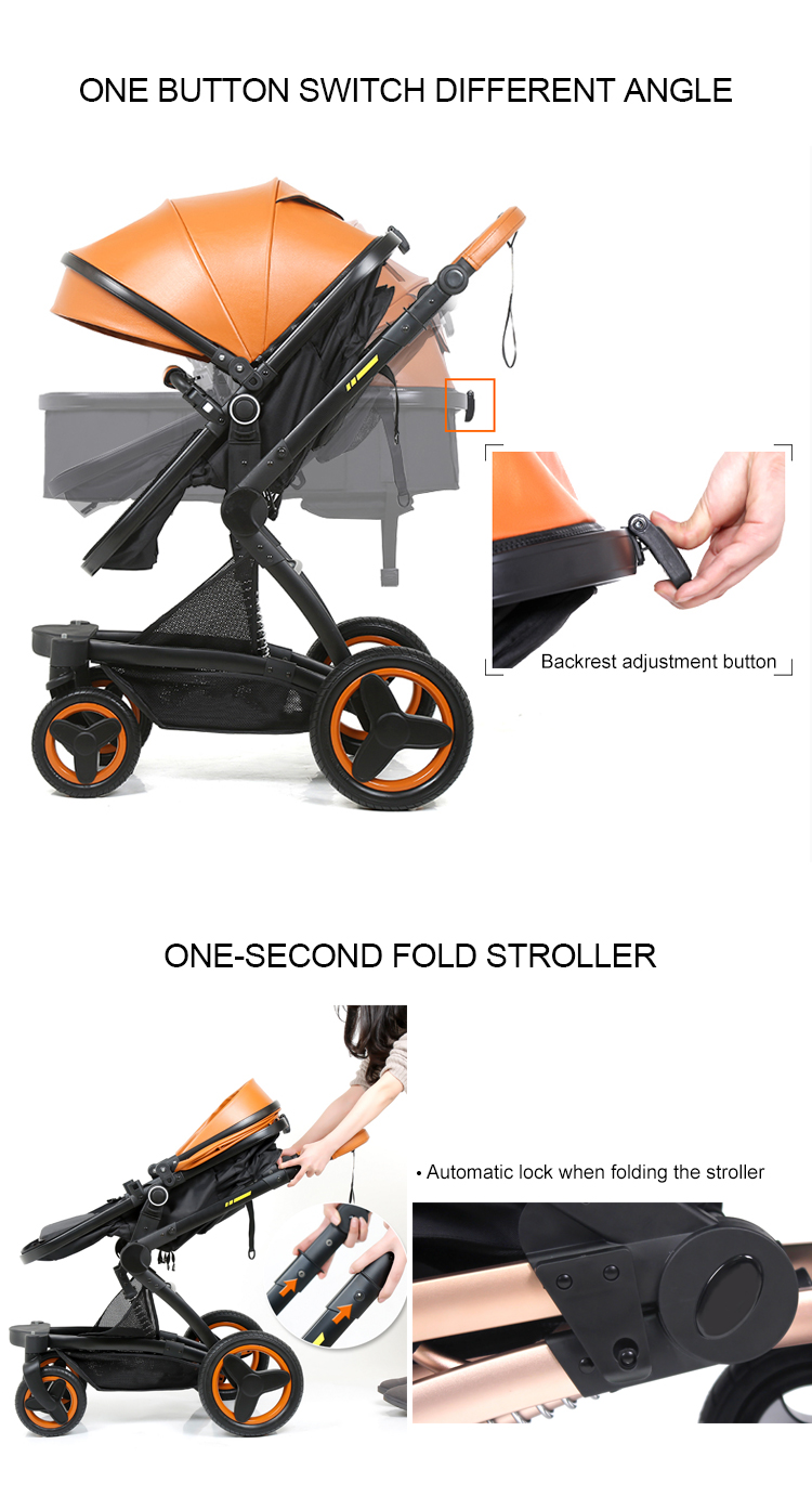 2019 hot mom baby stroller 3 in 1 magic stroller baby