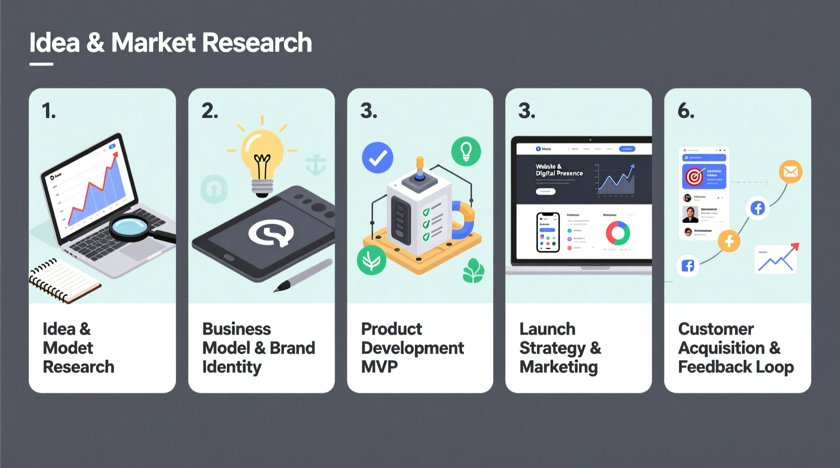 step by step guide to creating a successful online company from scratch