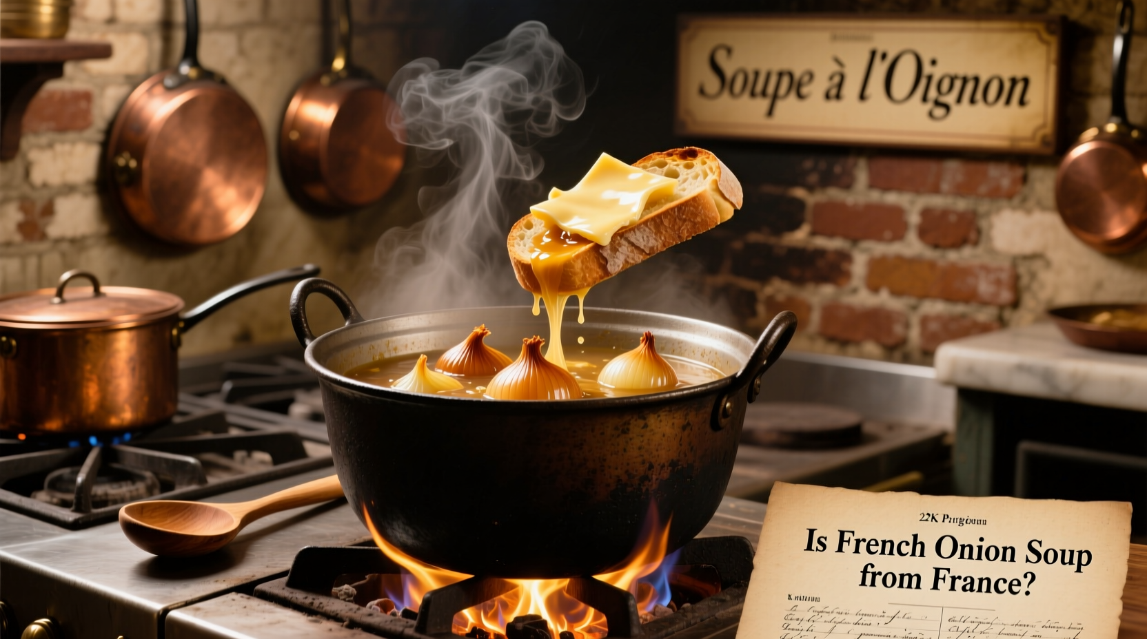 Is French Onion Soup Actually From France? The Truth