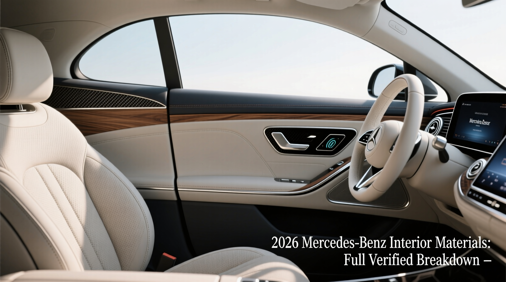 2026 Mercedes Interior Materials: Full Verified Breakdown