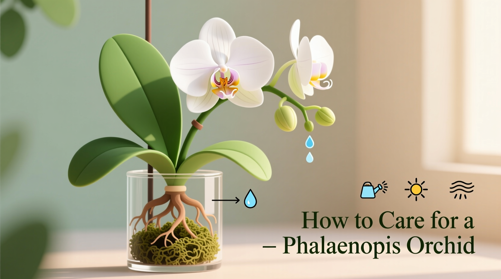 how do you care for a phalaenopsis orchid