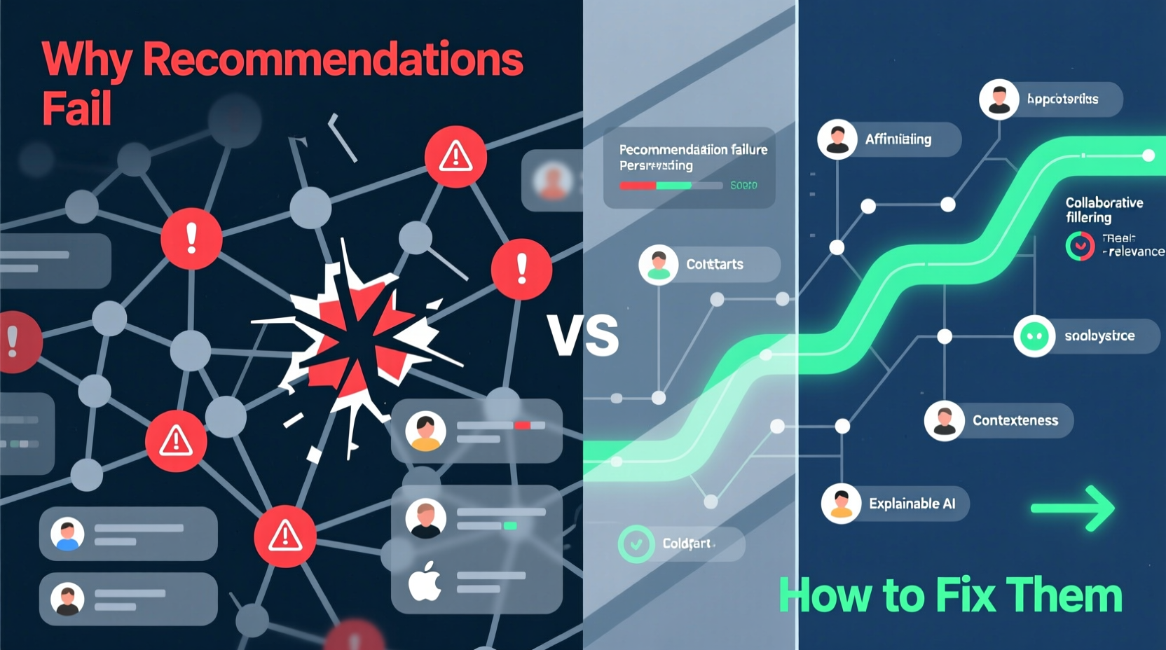 algorithm recommendations why they fail how to improve