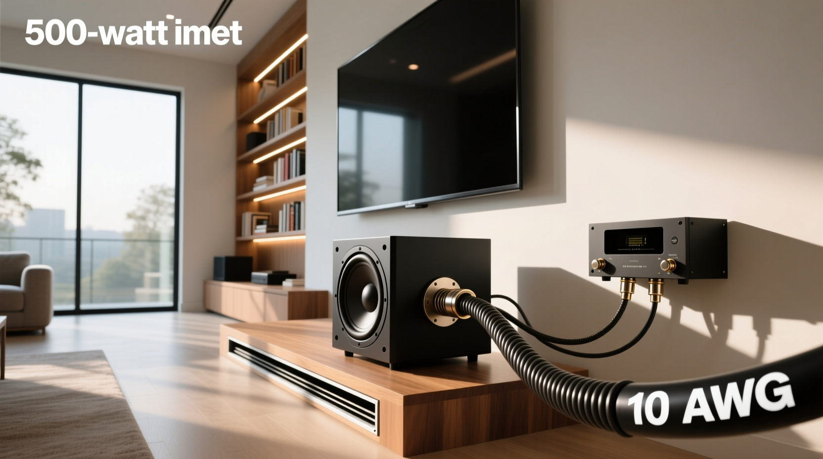 What Gauge Wire for a 500 Watt Subwoofer? A Practical Guide
