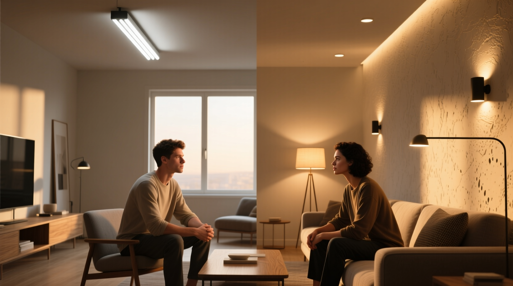 Overhead Lighting vs Ambient Lighting Guide