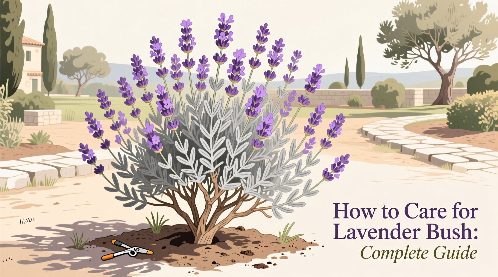 how to care for lavender bush
