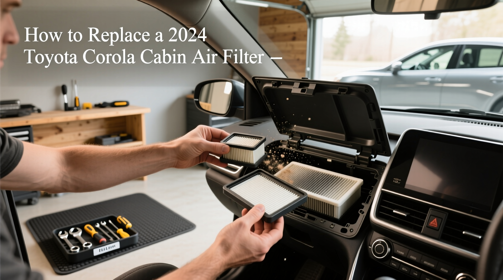 How to Replace a 2024 Toyota Corolla Cabin Air Filter
