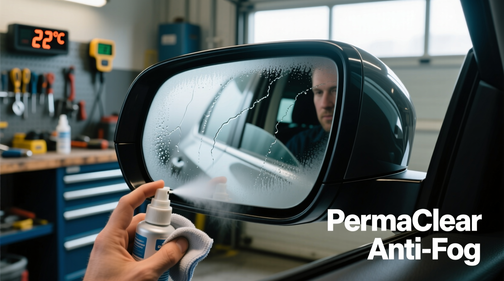 foggy side mirrors fix