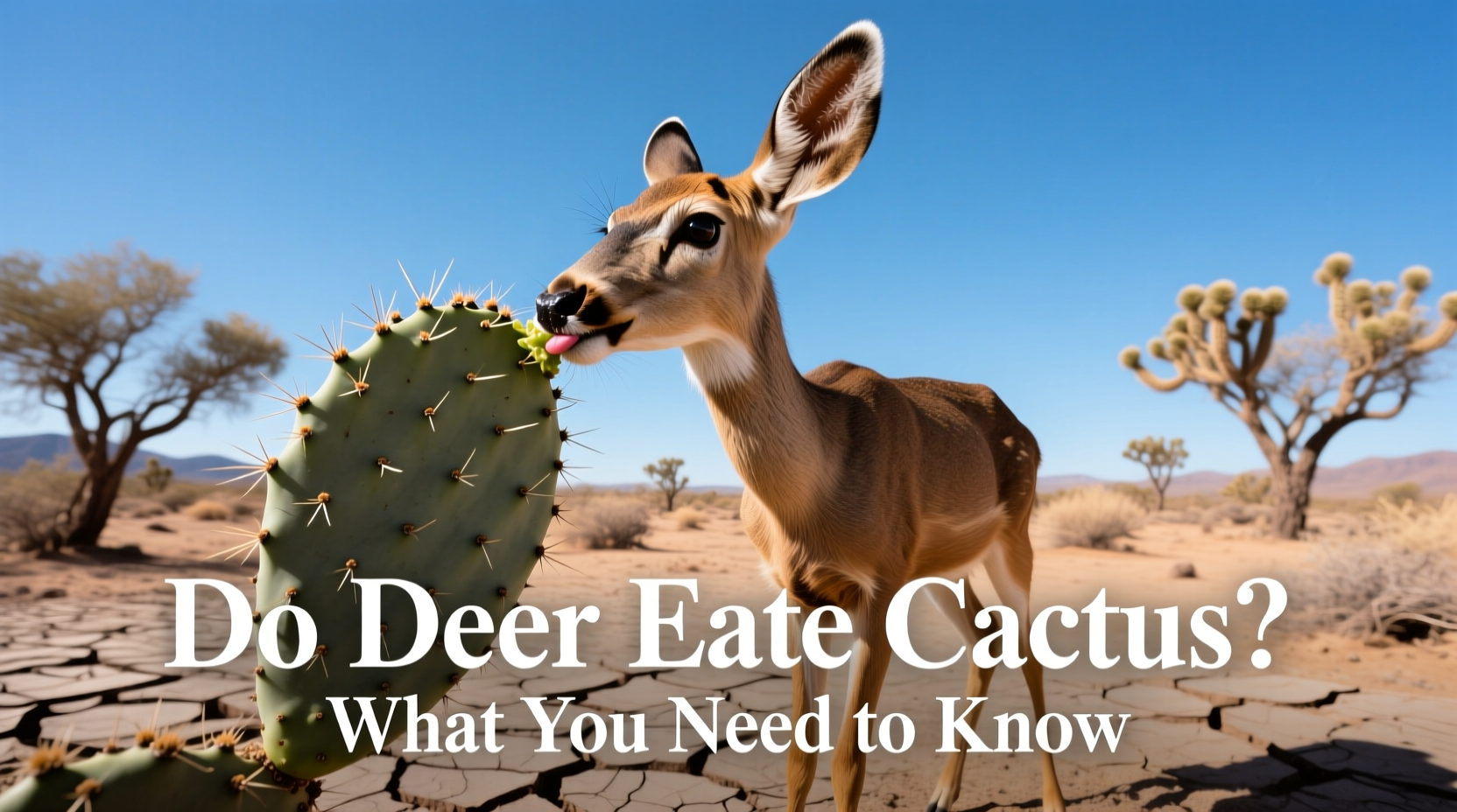 Do Deer Eat Cactus? What You Need to Know