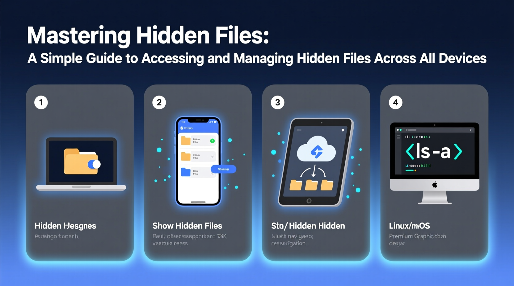 mastering hidden files a simple guide to accessing and managing hidden files across all devices