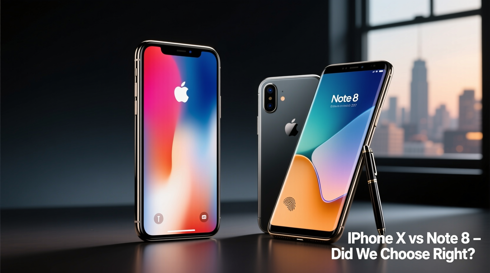 iphone x vs note 8 did people make the right choice back then