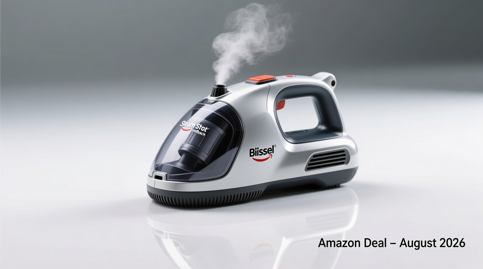 bissell steam shot omnireach handheld steam cleaner amazon deal august 2026