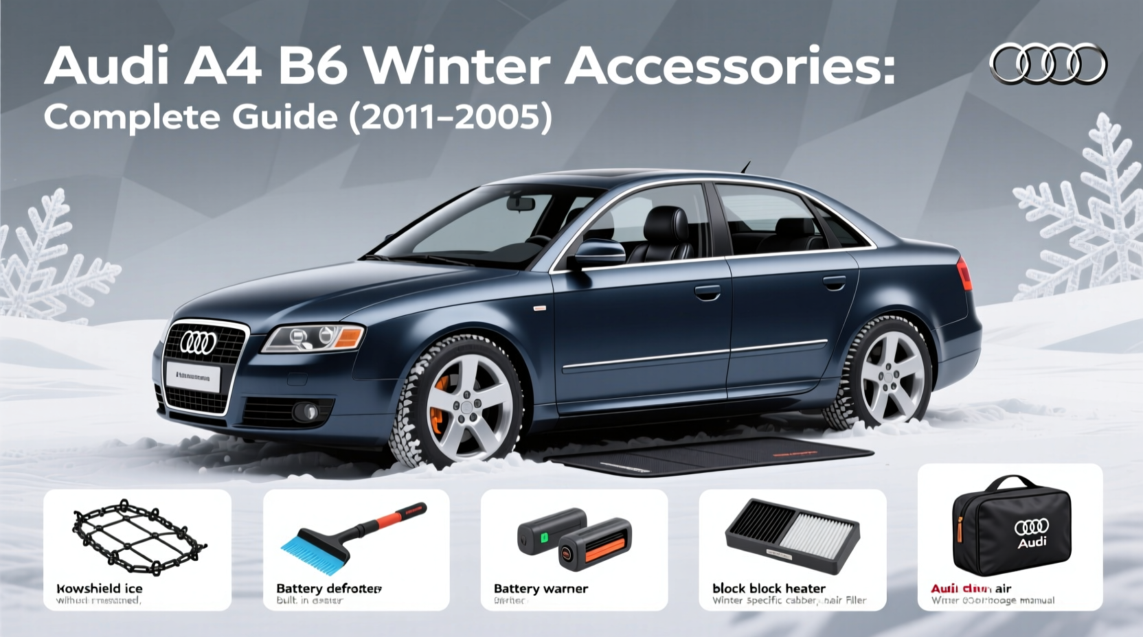audi a4 b6 winter accessories
