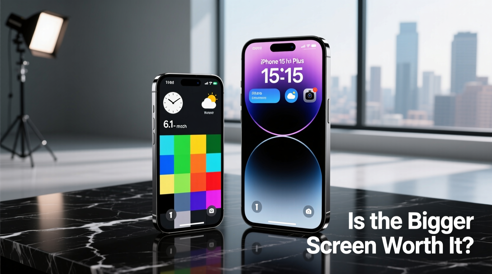 iphone 15 plus vs 15 is the bigger screen really worth it
