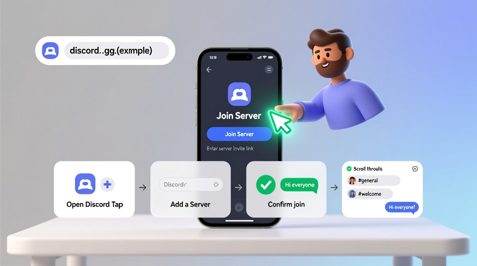 step by step guide to joining discord servers and connecting with communities