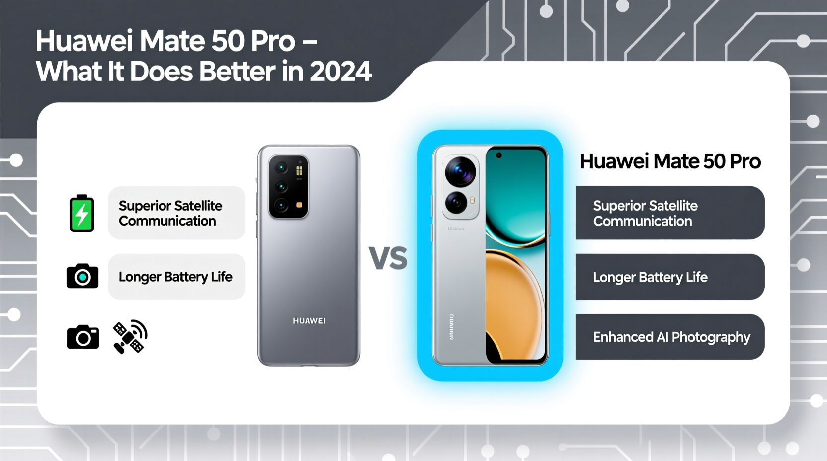 switching from samsung what huawei mate 50 pro does better in 2024