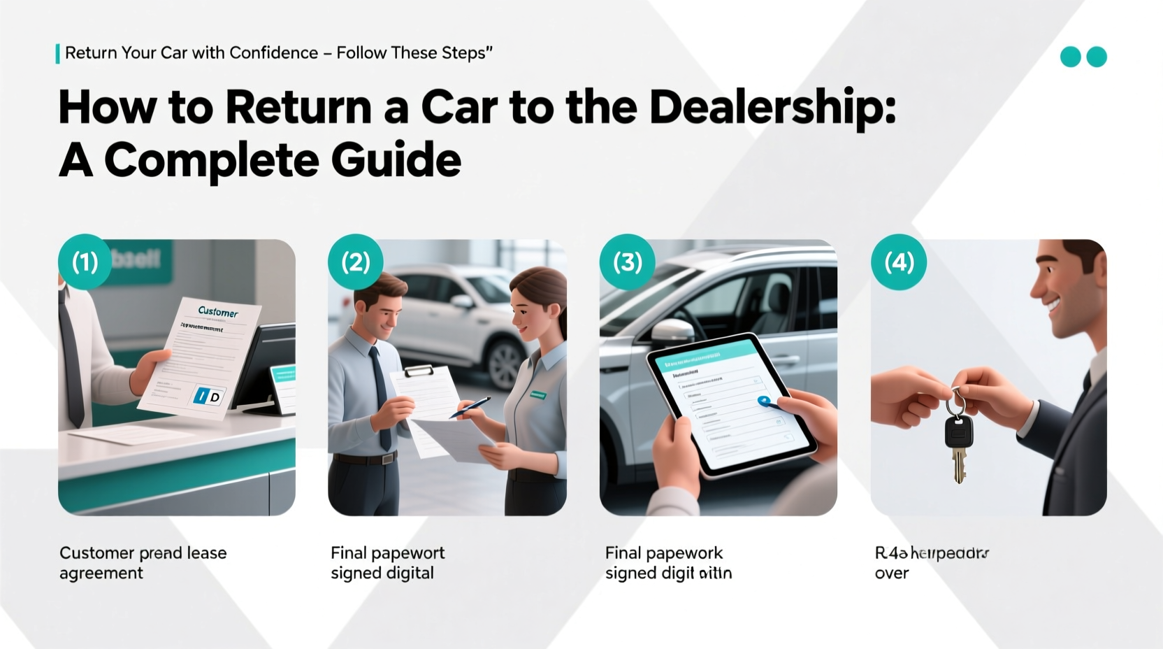 how can you return a car to the dealership