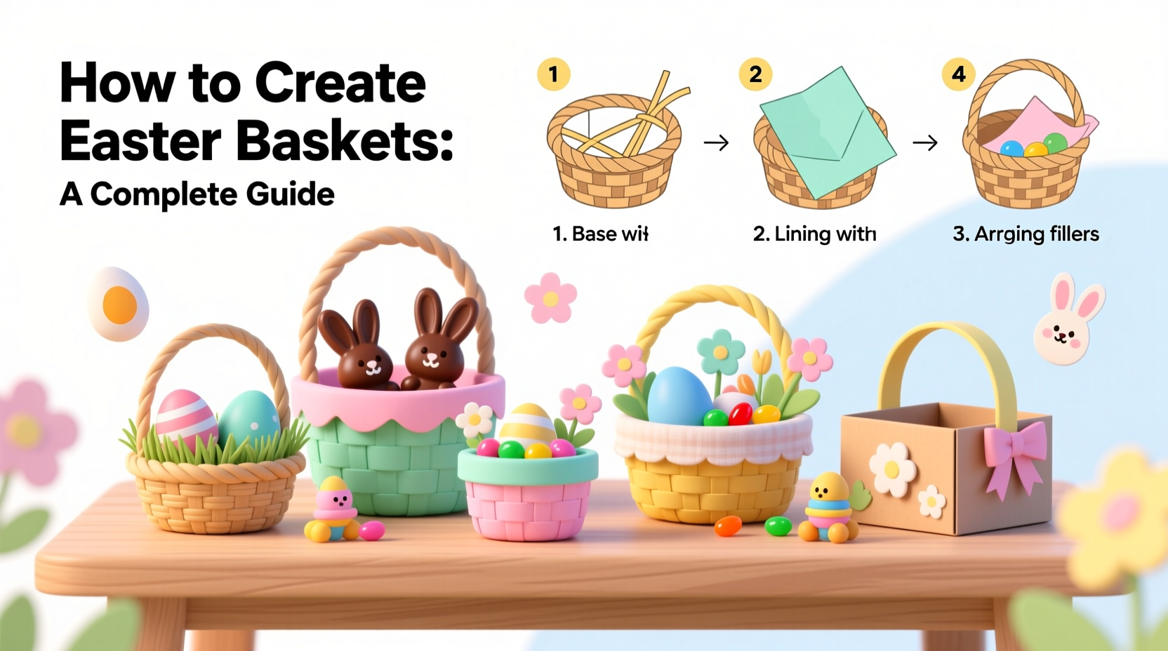 how to create easter baskets