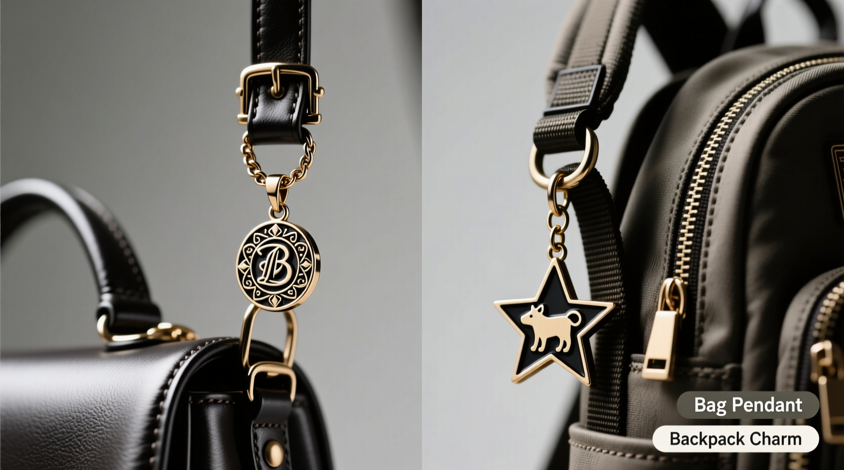 bag pendant vs backpack charm is it really just semantics or are they actually different 2