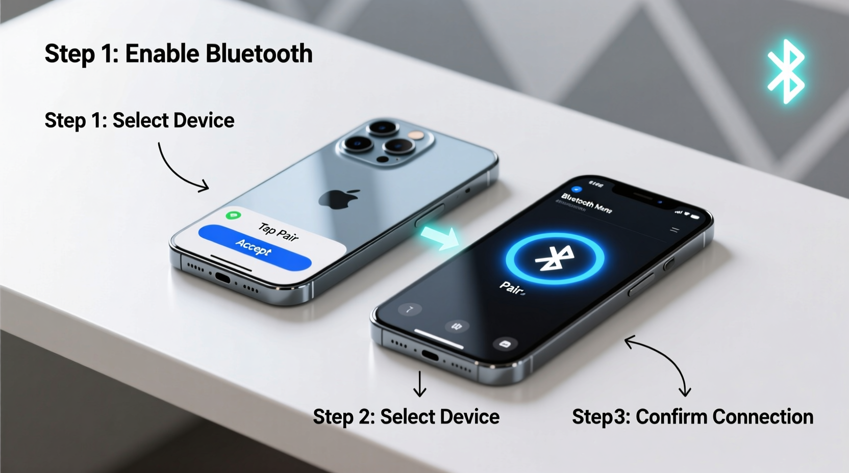 effortless bluetooth pairing a step by step guide to connect two cellphones quickly