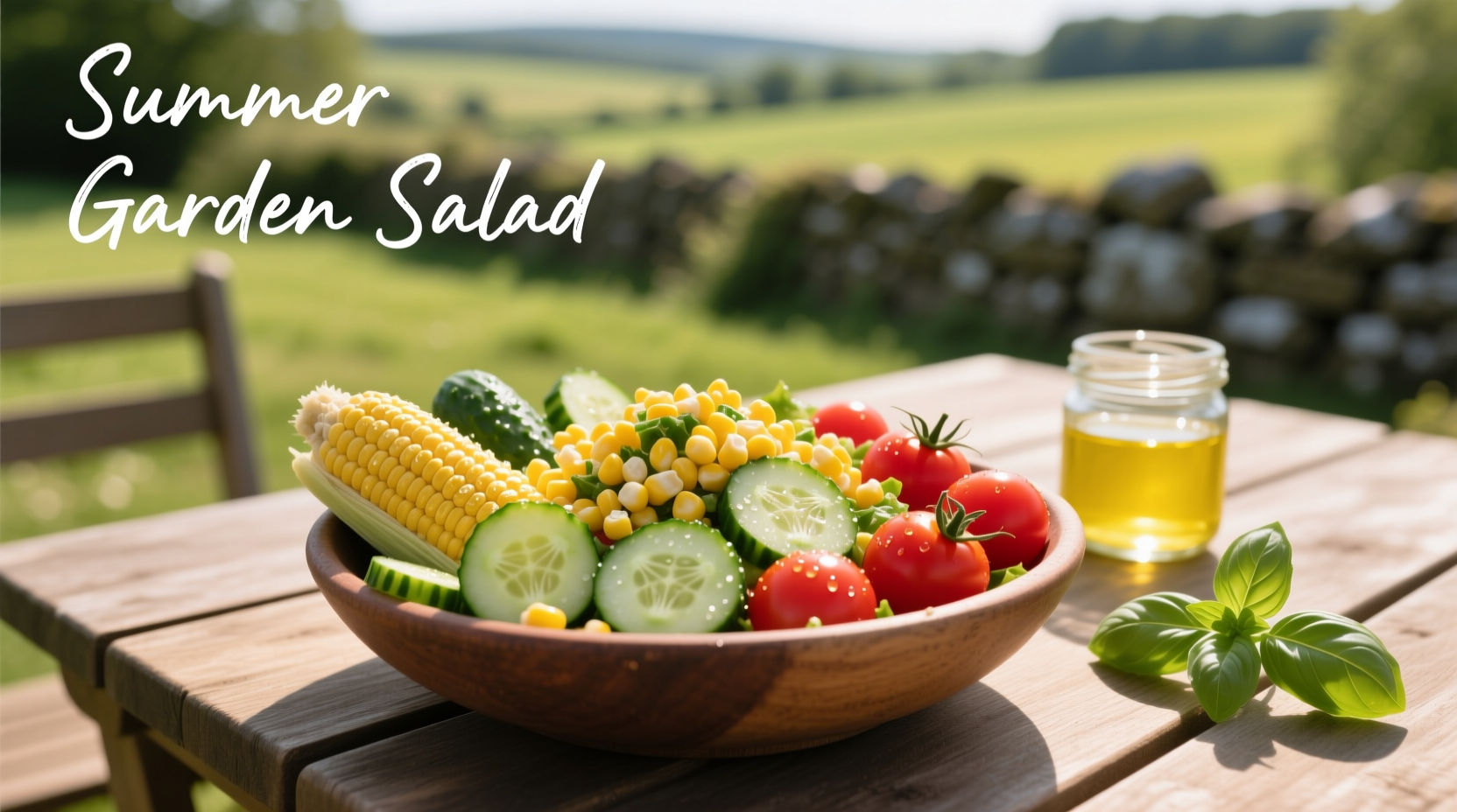 Perfect Corn Cucumber Tomato Salad Recipe in 15 Minutes