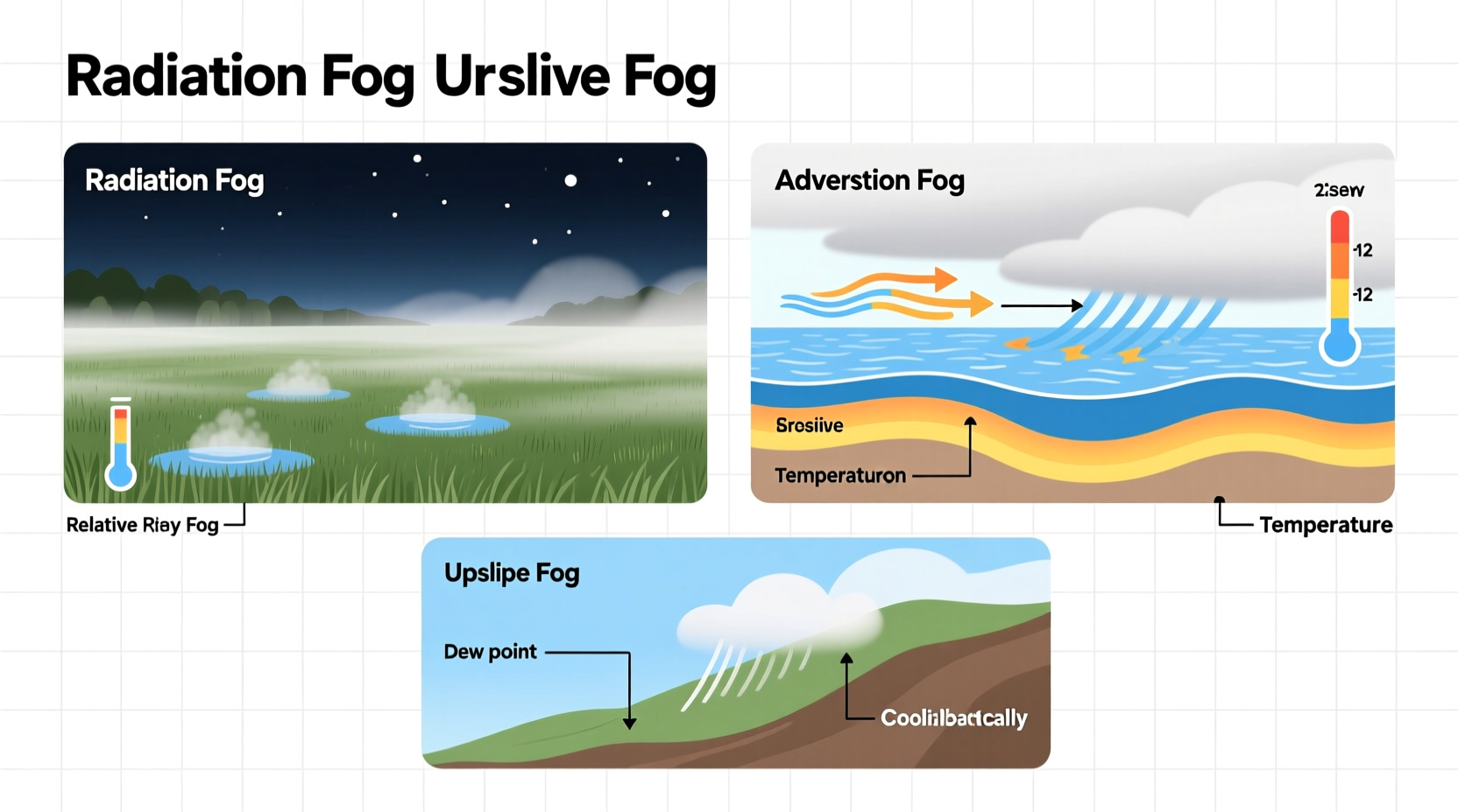 why is there fog understanding fog formation types