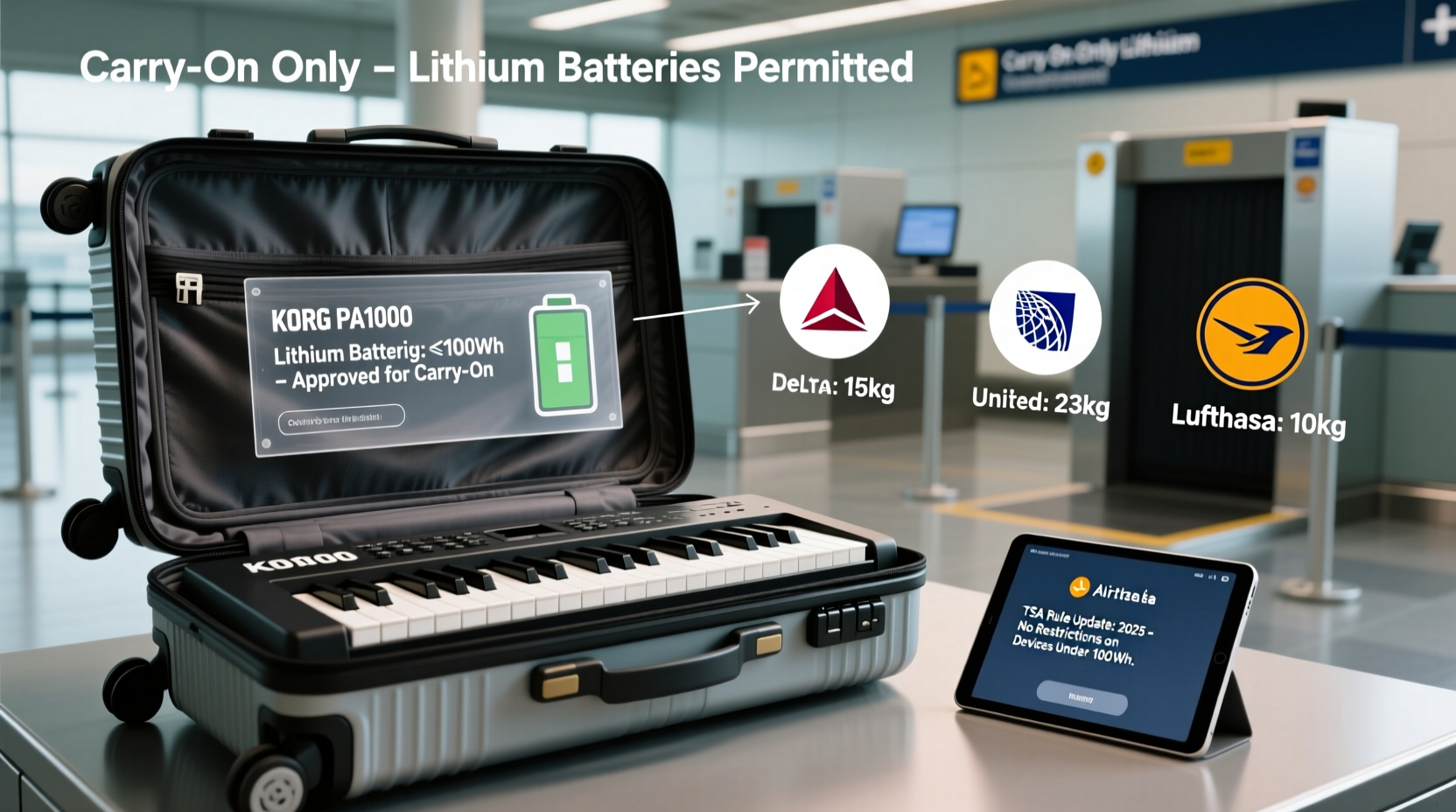 Tsa Lithium Batteries Carry On