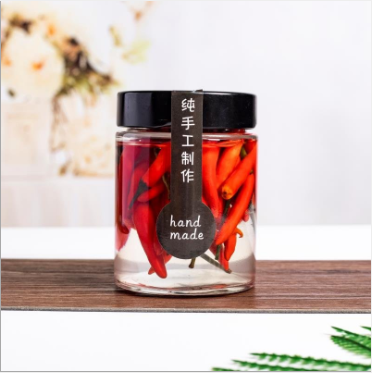 Sales of Various Models And Sizes Wide Mouth Glass Honey Bottles With Plastic Cap Honey Glass Jar