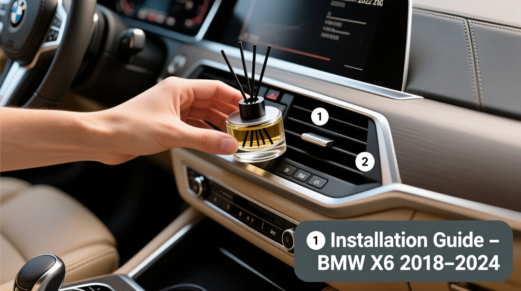 How to Install a Perfume Diffuser in a BMW X5 (2018–2024)